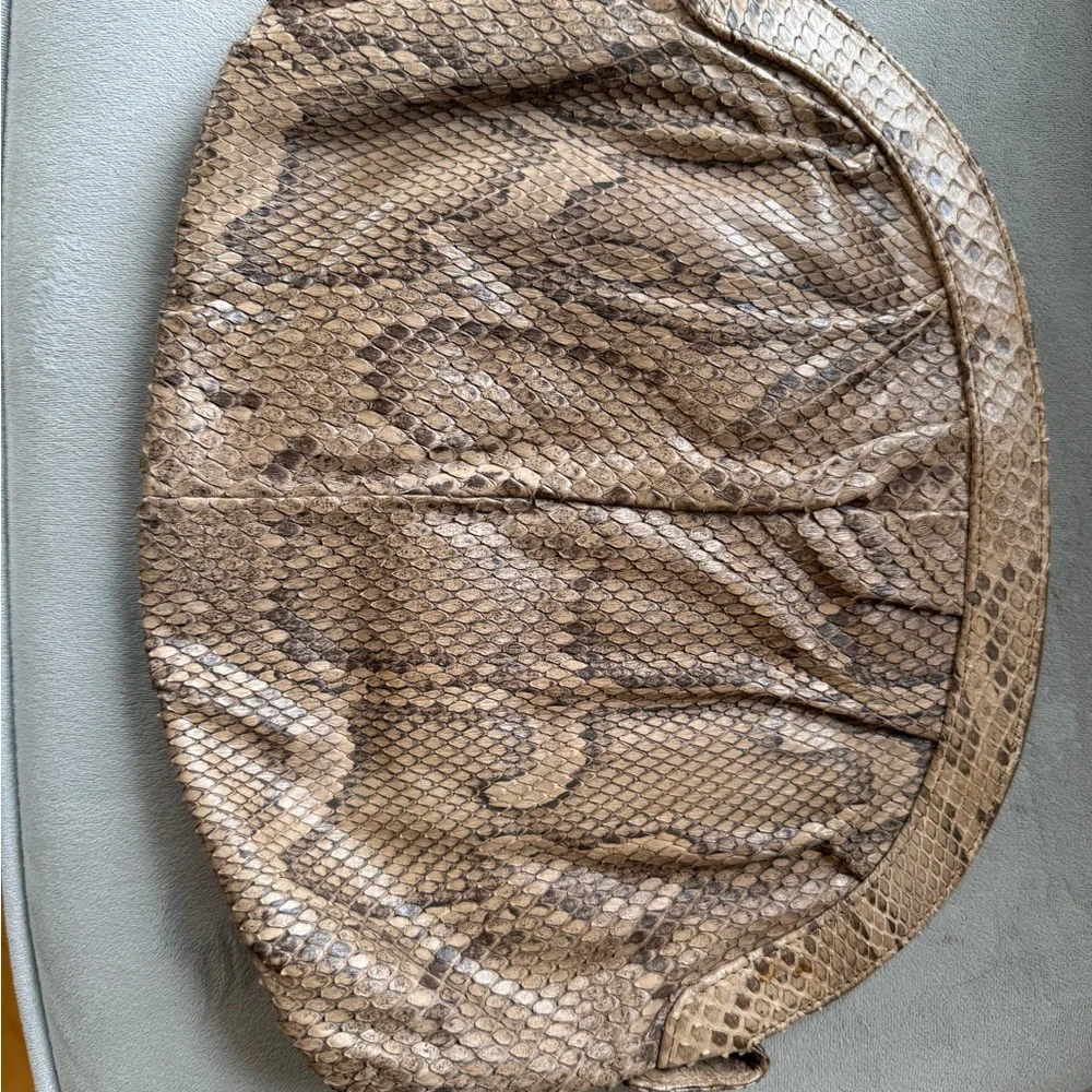 Reptile Habitat Decor - Brown Snake Pattern